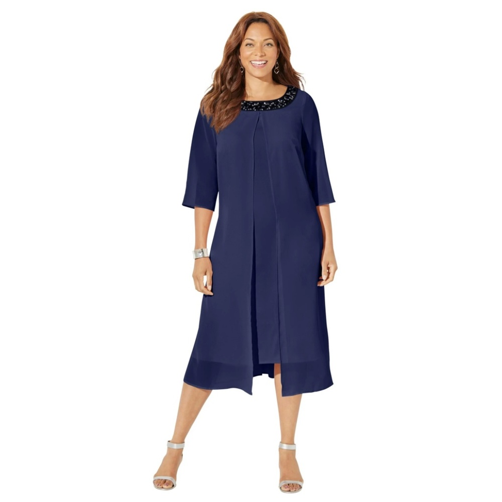 Catherines Midnight Dazzle Flyaway Dress